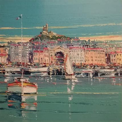 Peinture Retour Au Vieux Port Marseille Par Corbi Re Liisa Carr D