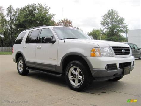 2002 Oxford White Ford Explorer Xlt 4x4 19373353 Photo 3 Gtcarlot