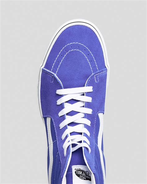 Blue Vans Sk8 Hi