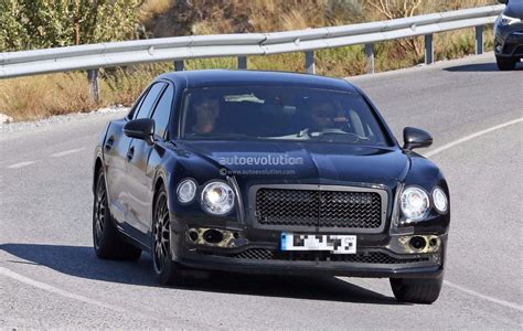 Spyshots 2019 Bentley Flying Spur Prototype Hides Gorgeous Design