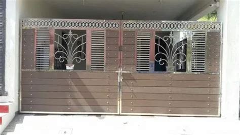 Exterior Modern Stainless Steel Grill Main Gate For Home At Rs 900 Kg