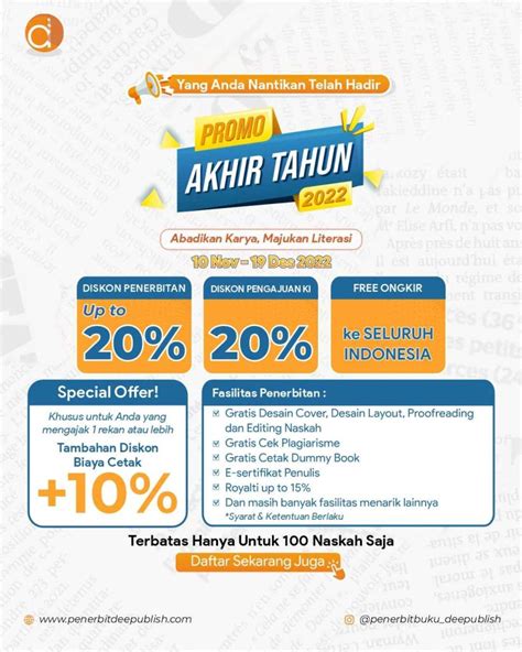 Promo Akhir Tahun Penerbit Deepublish