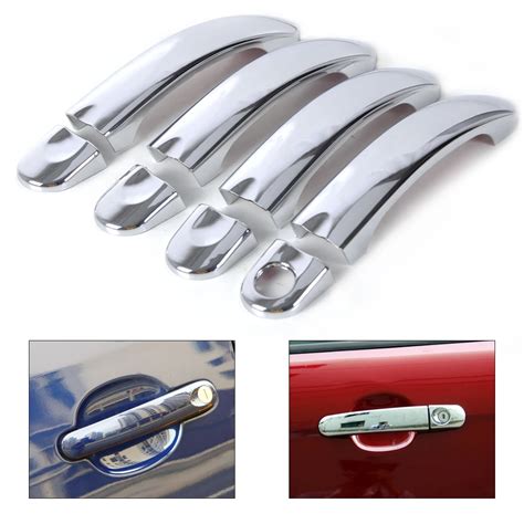 Beler Abs Plastics Chrome Door Handle Cover Trim For Vw Jetta Mk Golf