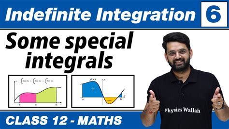 Indefinite Integration 06 Some Special Integrals Class 12 NCERT