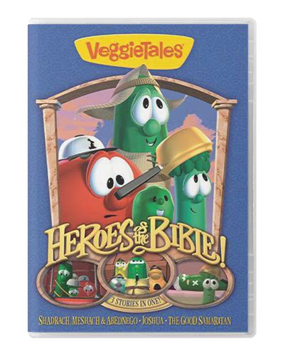 Heroes Of The Bible Stand Up Stand Tall Stand Strong Dvd Veggietales