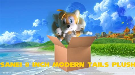 Sanei 8 Inch Modern Tails Plush Unboxing Youtube