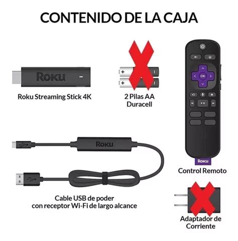 Roku Streaming Stick K Transmite Hd K Hdr Dolby Vision En Venta En