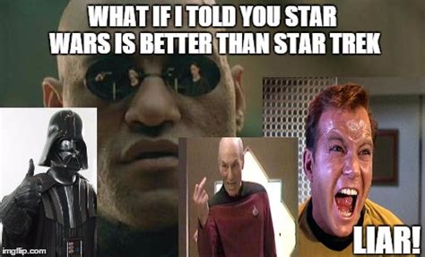 Star Wars Vs Star Trek Imgflip