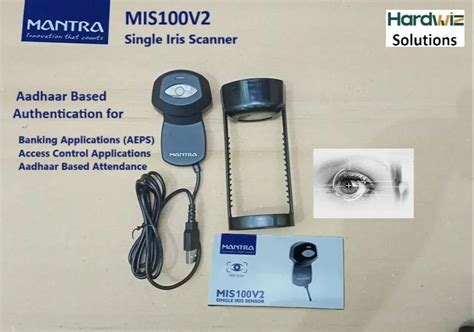 Mantra MIS 100V2 Iris Scanner Optical Sensor At 2940 In New Delhi