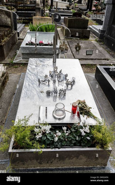 MONTPARNASSE CEMETERY FAMOUS GRAVES PARIS Stock Photo - Alamy