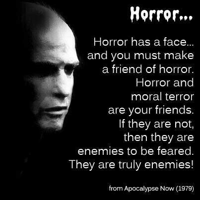 Marlon Brando Apocalypse Now The Horror Quote « 20 Best Post ...