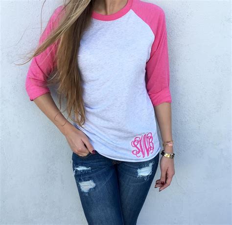 Pink Baseball Tees