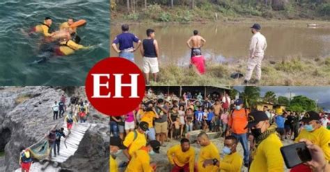 Hondureños mueren ahogados durante feriado de Semana Santa