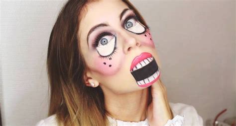 Easy Voodoo Doll Makeup Saubhaya Makeup