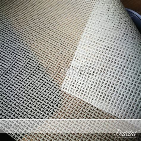 PVC coating 100% polyester knitted color mesh fabric 500D 1000D 1500D