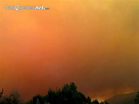 Provincias De Cauquenes Y Linares Con Alerta Roja Por Incendios