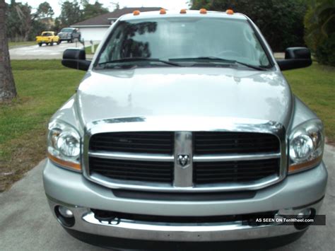 2006 Dodge Ram 3500 5 9 Cummings Diesel Quad Cab Dually 2wd Slt With