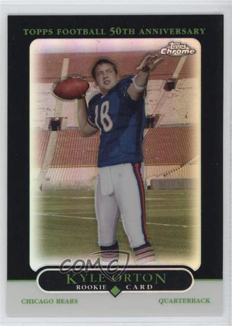 2005 Topps Chrome Black Refractor 187 Kyle Orton 100 RC For Sale