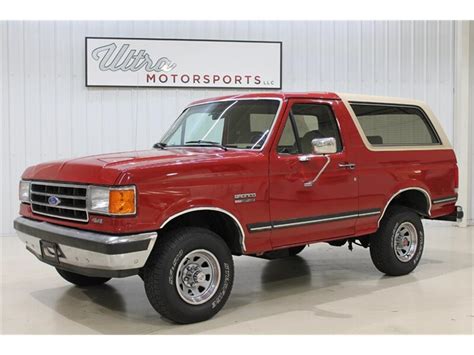 1989 Ford Bronco For Sale ClassicCars CC 1237775