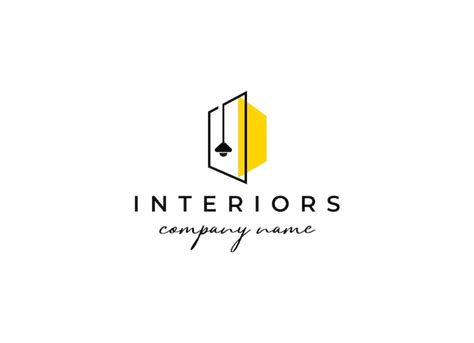 Premium Vector | Interior logo design inspiration symbol vector template