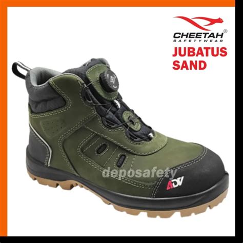 Sepatu Safety Cheetah Adv Jubatus Forest Original Murah Lazada Indonesia