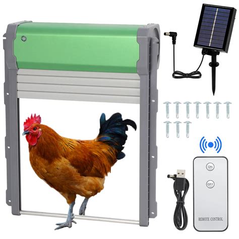 Porte Poulailler Solaire Porte Automatique Poulailler T L Commande