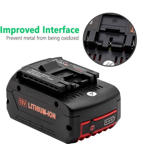 BAT609 For BOSCH 18V CORE 18 Volt 5.0 Ah High Performance Battery ...