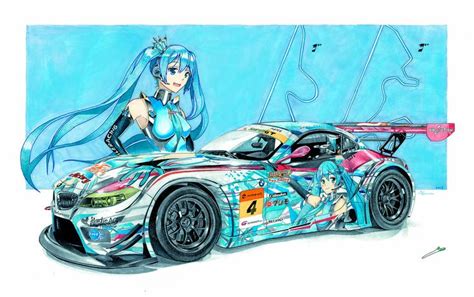 Gsr Hatsune Miku Bmw Z By Cswenson Artistry On Deviantart Classic