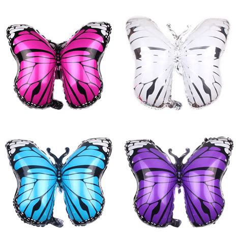 Butterfly Foil Balloons Inflatable toys Wedding balloons Birthday Party air balloons Valentine's ...