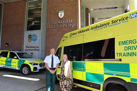 Newman University Signs MOU With West Midlands Ambulance Service