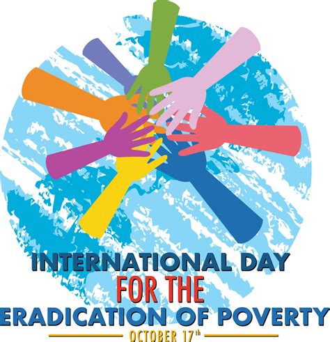 International Day For The Eradication Of Poverty 19860677 Vector Art At