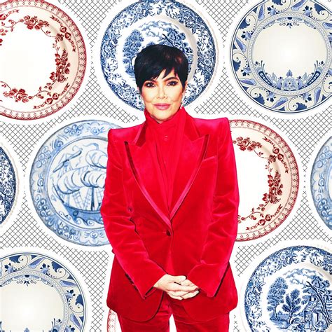 Kris Jenner Photoshoot American Flag