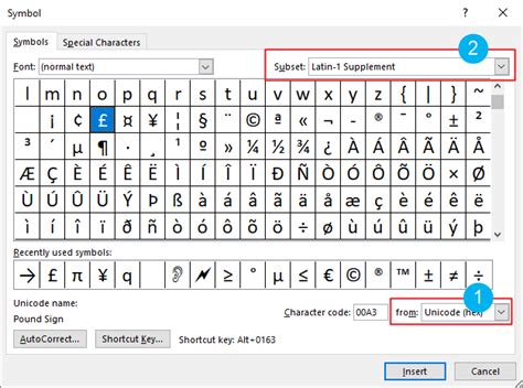 How to type a Pound symbol (£) in word (with shortcut) - Software Accountant