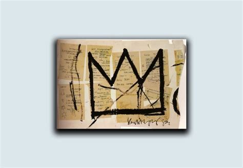 Basquiat Crown Basquiat Printable Basquiat Wall Art - Etsy