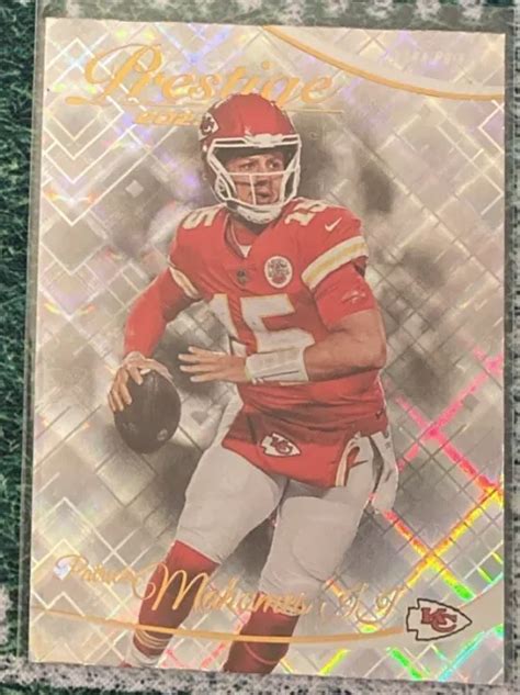 2023 PANINI PRESTIGE Patrick Mahomes II 149 Xtra Punkte Diamant