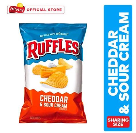 Ruffles Cheddar And Sour Cream Potato Chips Lazada Ph