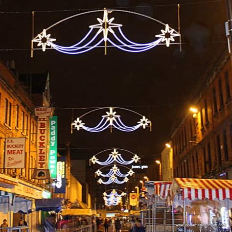 Christmas Lights In Dublin | Irish American Mom