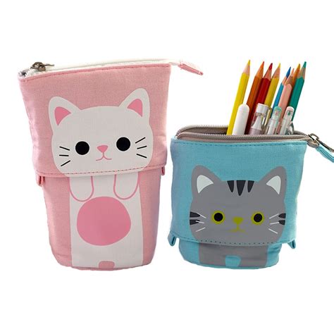 Estojo Escolar De Material De Papelaria Kawaii Bolsa Para L Pis