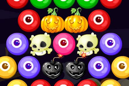 Spooky Bubble Shooter Jeu De Tir Sur Jeux Gratuits