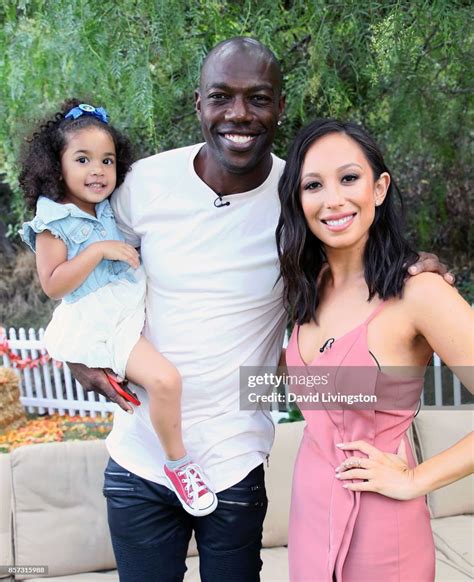 Former NFL player Terrell Owens poses with his daughter Elle Jai ...