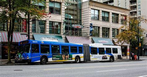 Translink Canada Bus Service Editorial Image Image Of Commuter