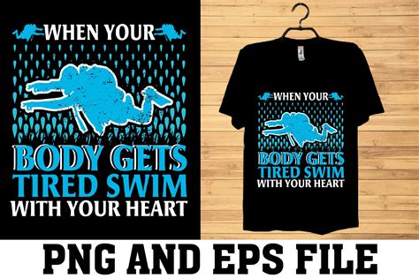 Swimming T Shirt Designs Graphic By Creative Store · Creative Fabrica