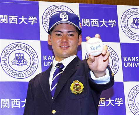 【ドラフト】中日井上新監督、まさかの「脱臼しました」4球団競合で関大・金丸引き当てたのに プロ野球写真ニュース 日刊スポーツ