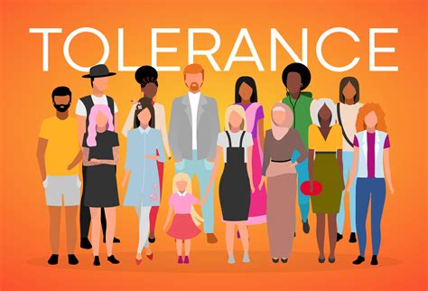 International Tolerance Poster Vector Template Unity In Diversity