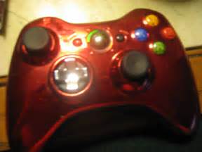 Red Chrome Xbox 360 Controller