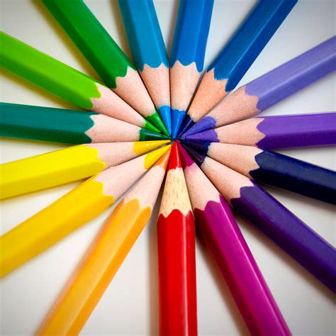 vibrant hues    oil based colored pencils