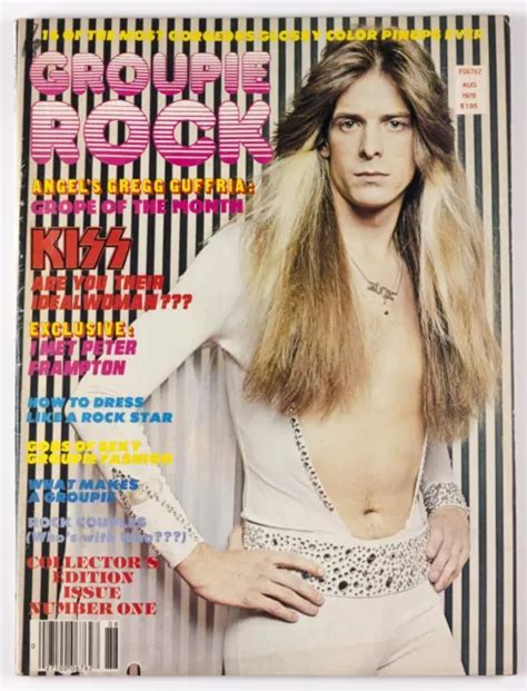 Amanda Lear Blondie Eddie Van Halen Bowie Genesis Kiss Groupie Rock Magazine 70s Eur 169 86