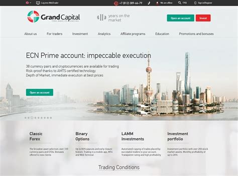 Grand Capital Broker: Reviews and Specifications - Forex Brokers Portal