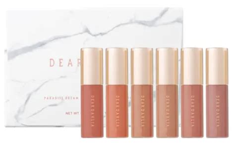 Dear Dahlia Mini Paradise Dream Velvet Lip Mousse Lip Tint Piece Set