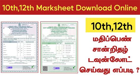 Tamilnadu 12th Marksheet Online Download 2024 Lok - Emyle Isidora